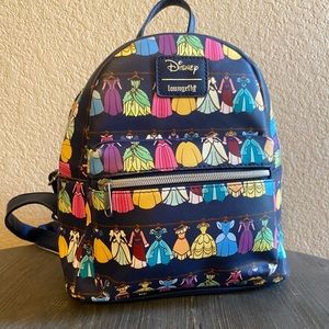Loungefly Disney Princess Dresses Mini Backpack